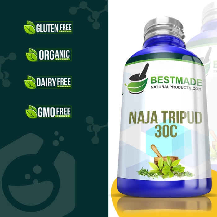 BestMade Natural Naja Tripudians for Anxiety Relief - BM 