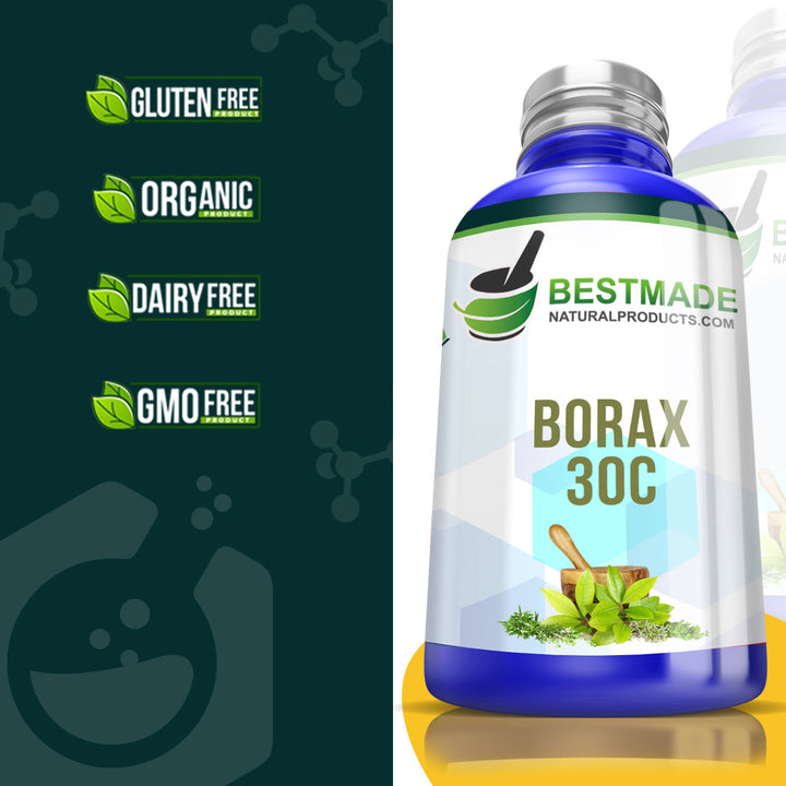 BestMade Natural Borax Pills for Itching Relief - Grouped 