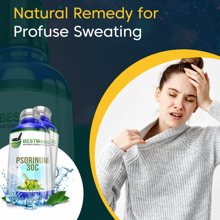 BestMade Natural Psorinum Pills for Profuse Sweating