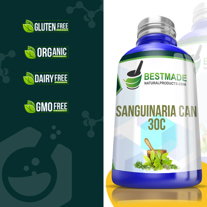 BestMade Natural Sanguinaria Canadensis Pills for Headache