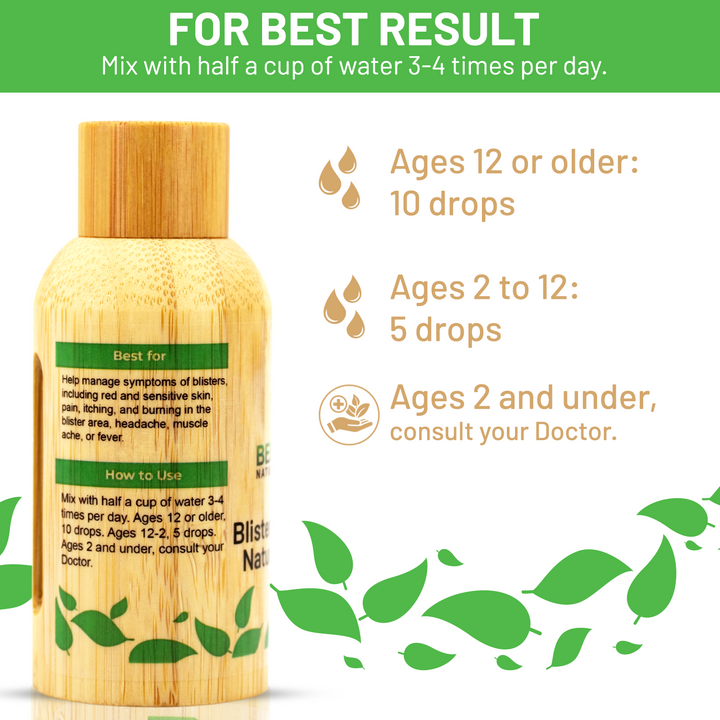 Blisters and Sores Natural Remedy (BM121) - BM Products
