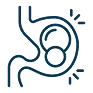 <p>Bloating or indigestion<br/>after meals</p>