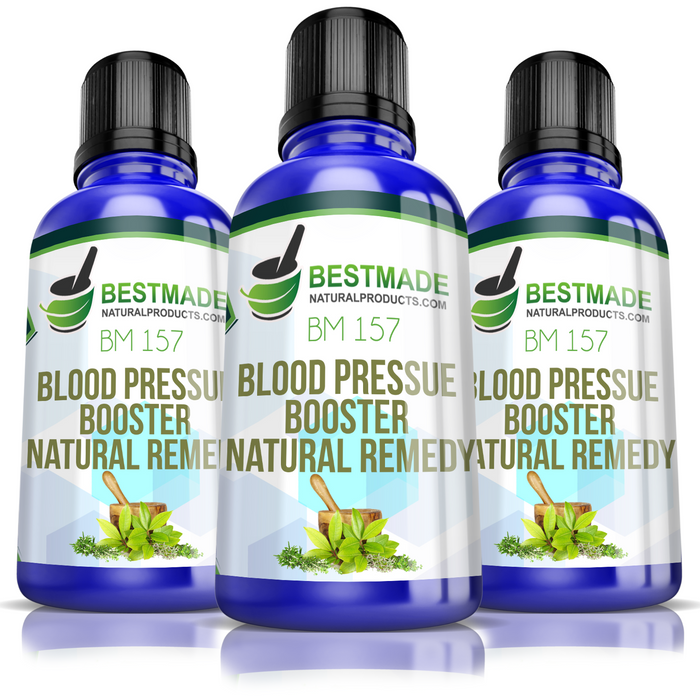 Blood Pressure Booster Natural Remedy (BM157) Triple Pack