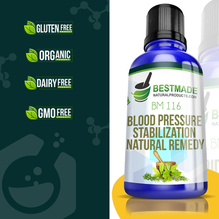 Blood Pressure Stabilization Natural Remedy (BM116) - BM 