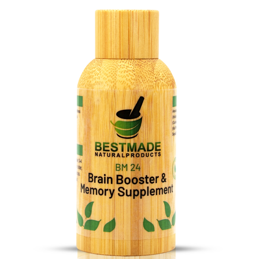 Brain Booster & Memory Supplement BM24 30mL Learn better.