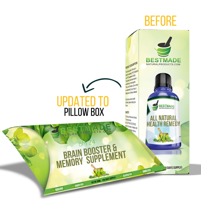 Brain Booster & Memory Supplement BM24 30mL- Learn better. -
