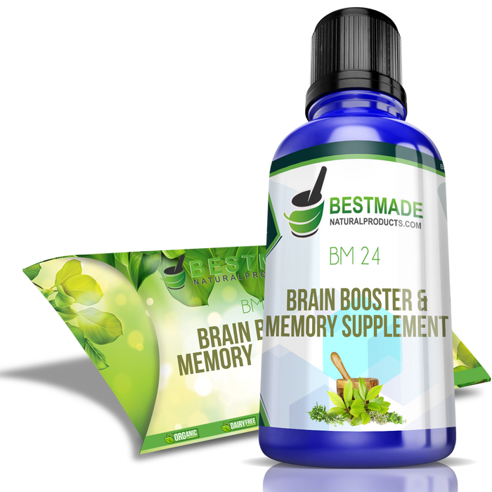 Brain Booster & Memory Supplement BM24 30mL- Learn better. -