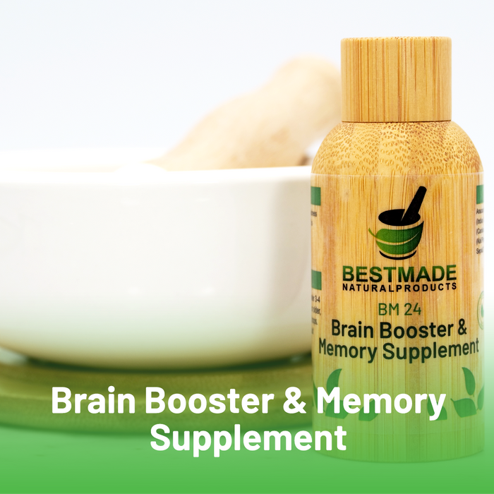 Brain Booster & Memory Supplement BM24 30mL Learn better.