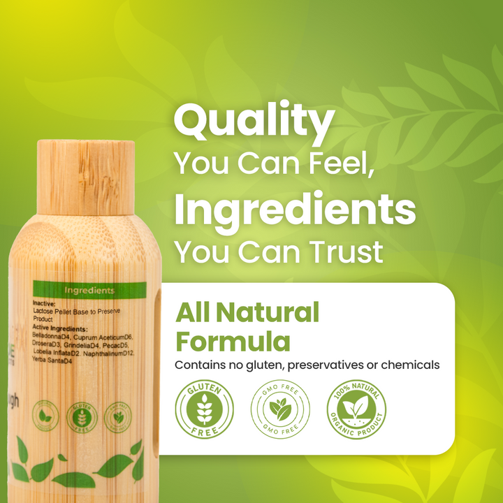 Bronchitis & Chronic Coughs BM13 - Homeopathic Remedy