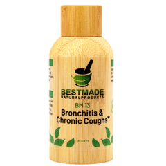 Bronchitis & Chronic Cough Support (BM13) - Acute & Chronic Cough, Whooping Cough, Chest Discomfort | Homeopathic Combination Remedy, Non-Toxic, Natural, 350 Pellets
