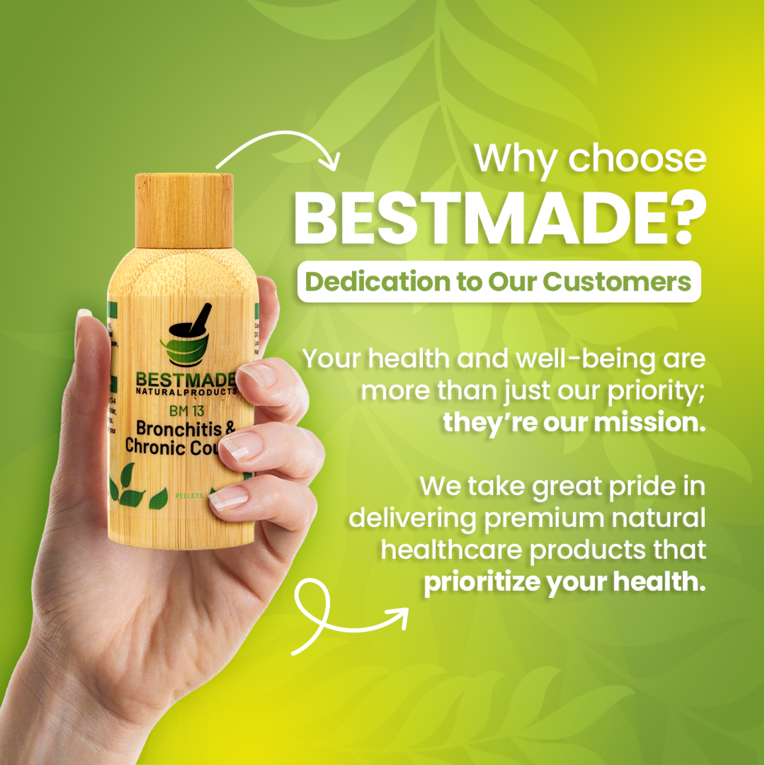 Bronchitis & Chronic Coughs BM13 - Homeopathic Remedy