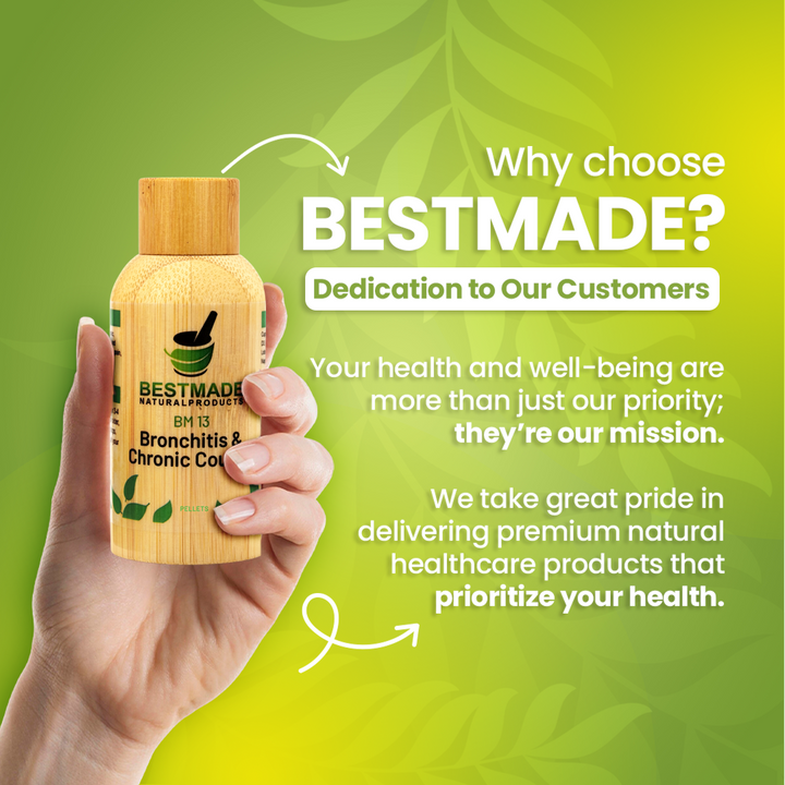 Bronchitis & Chronic Coughs BM13 - Homeopathic Remedy