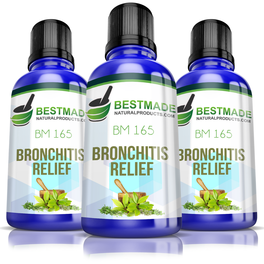 Bronchitis Support Natural Remedy (BM165) Triple Pack