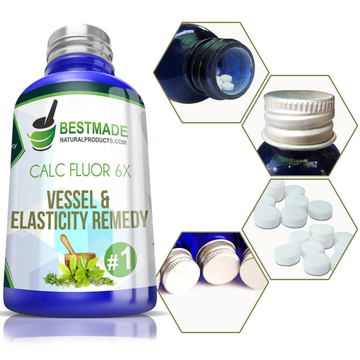 Calcarea Fluorica 6x | Vessel & Elasticity Remedy - Simple 