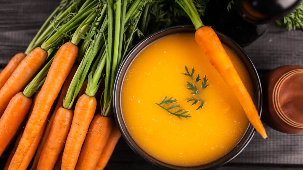 Squash and carrot soup
