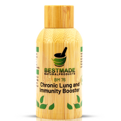 Chronic Lung and Immunity Booster Remedy (BM76) - For Persistent Cough, Respiratory Discomfort | Homeopathic Combination Formula, Non-Toxic, Natural, 30 mL Drops