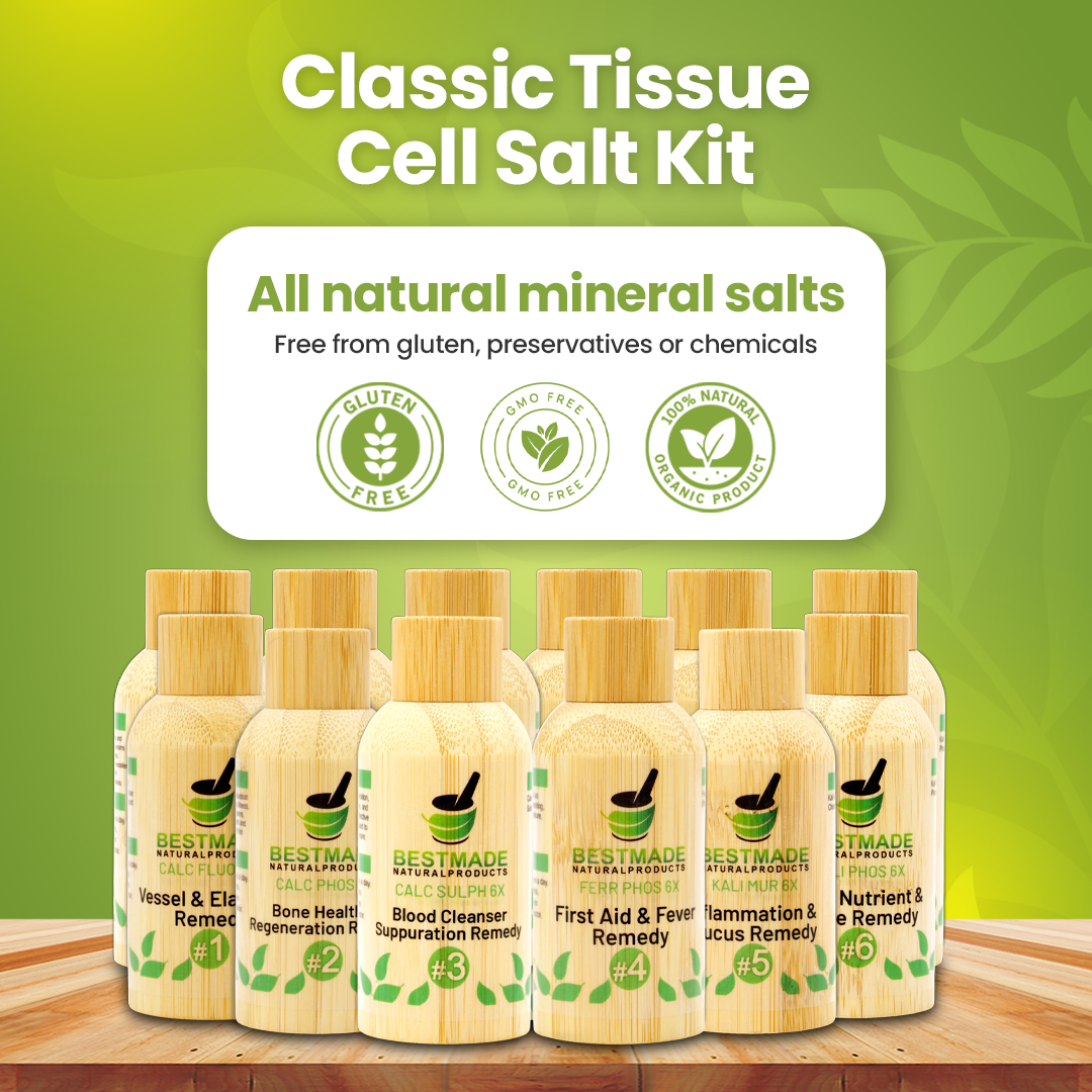 Bestmade Natural Products - Classic Tissue Cell Salt Kit Bestmade Natural Products - Classic Tissue Cell Salt Kit