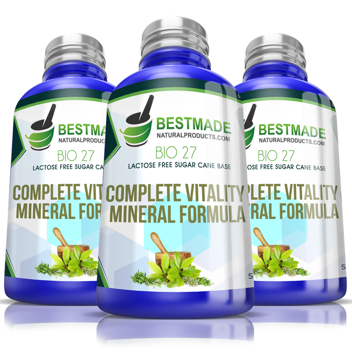 Complete Vitality Mineral Formula Bio27 Lactose-Free Triple