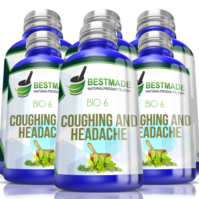 Cough and Cold Symptoms Support Natural Remedy (Bio6) Six