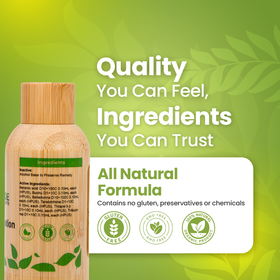 Natural Remedy for Cystitis (Bladder Irritation) BM184