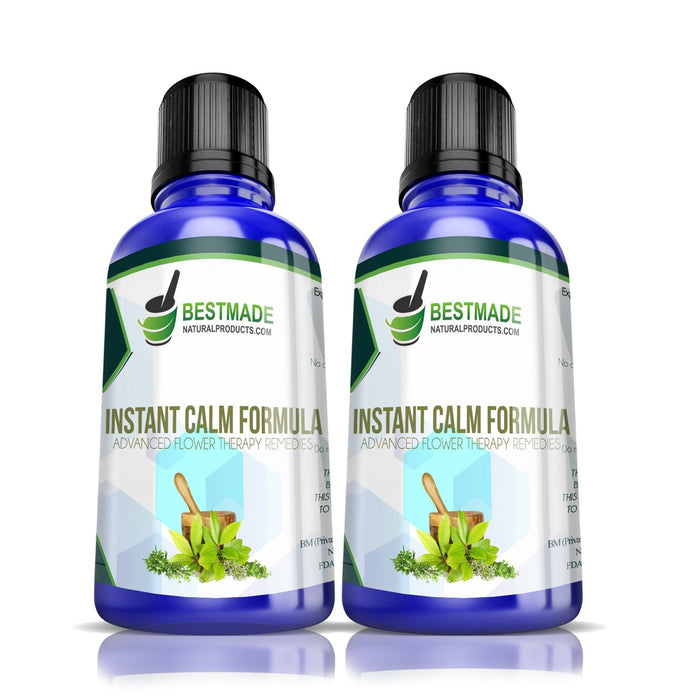 Product Image Showing All Labels for Double Pack Instant Calm Formula Stress Free Therapy