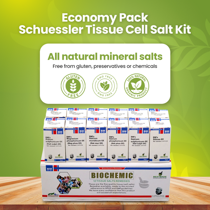 Economy Pack Schuessler Tissue Cell Salt Kit - Simple
