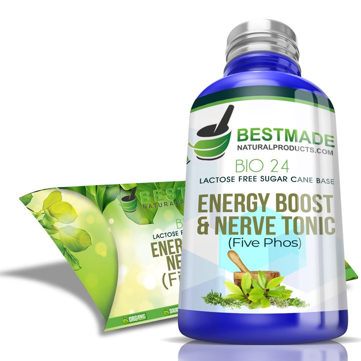 Energy Boost and Nerve Tonic Remedy (Bio24) Lactose Free - 