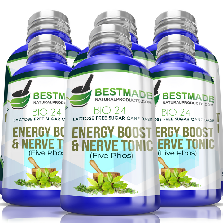 Energy Boost and Nerve Tonic Remedy (Bio24) Lactose Free