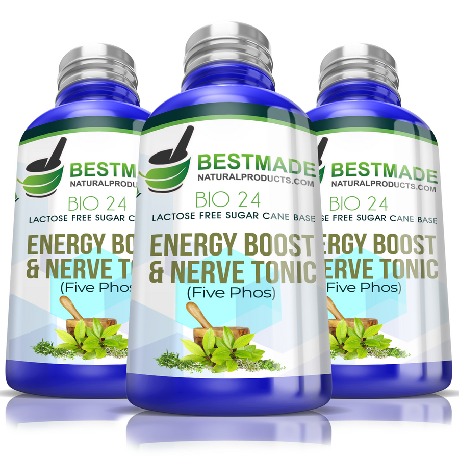 Energy Boost and Nerve Tonic Remedy (Bio24) Lactose Free