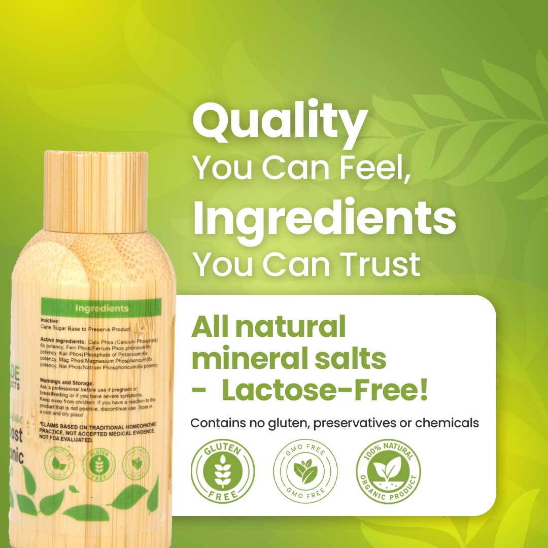 Energy Boost & Nerve Support BIO24 Vegan & Lactose-Free