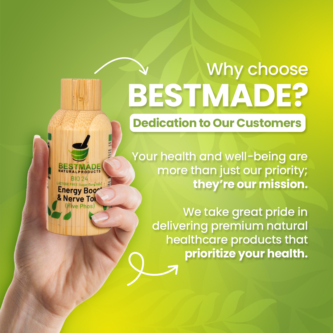 Energy Boost & Nerve Support BIO24 Vegan & Lactose-Free