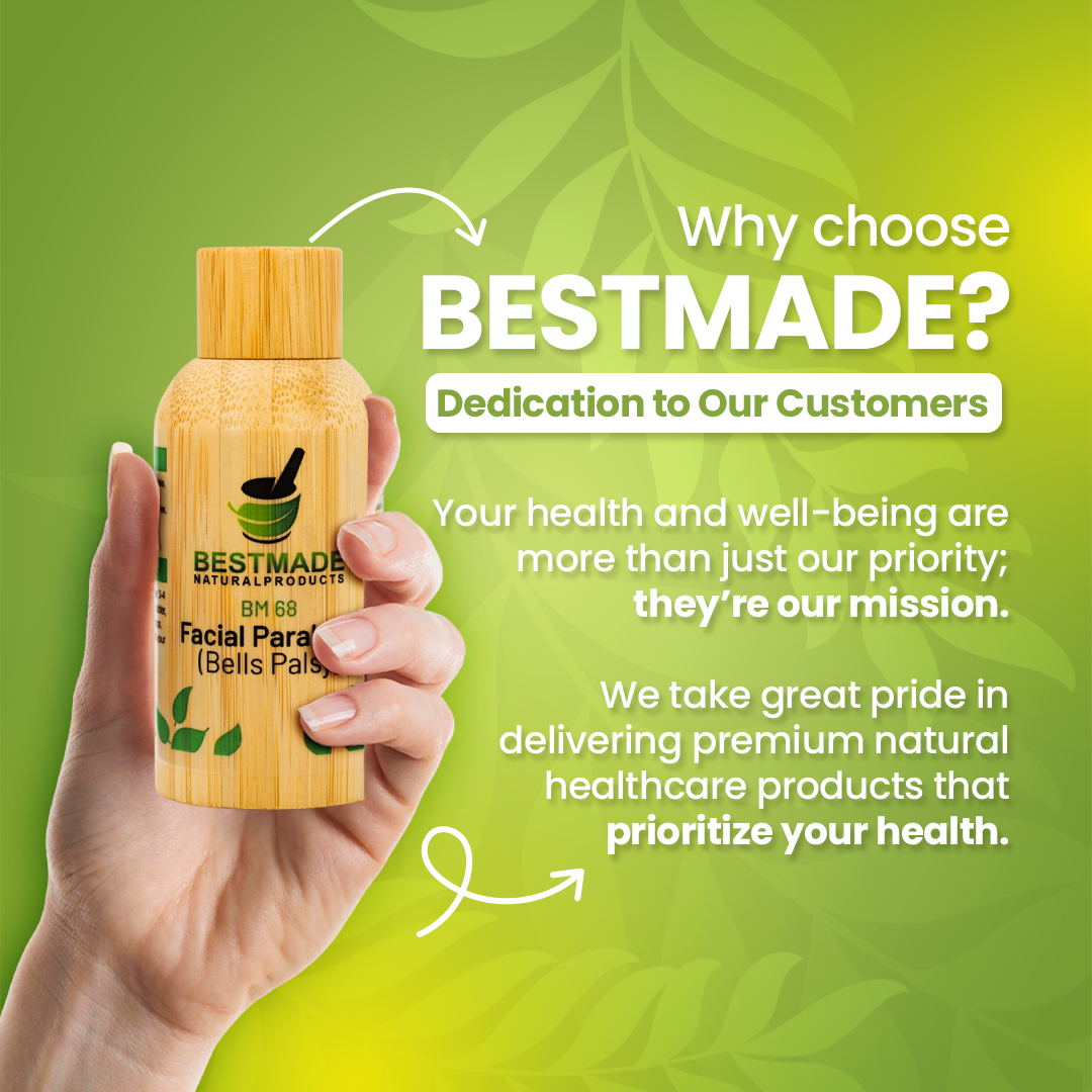 Natural Remedy for Facial Paralysis (Bell’s Palsy) BM68