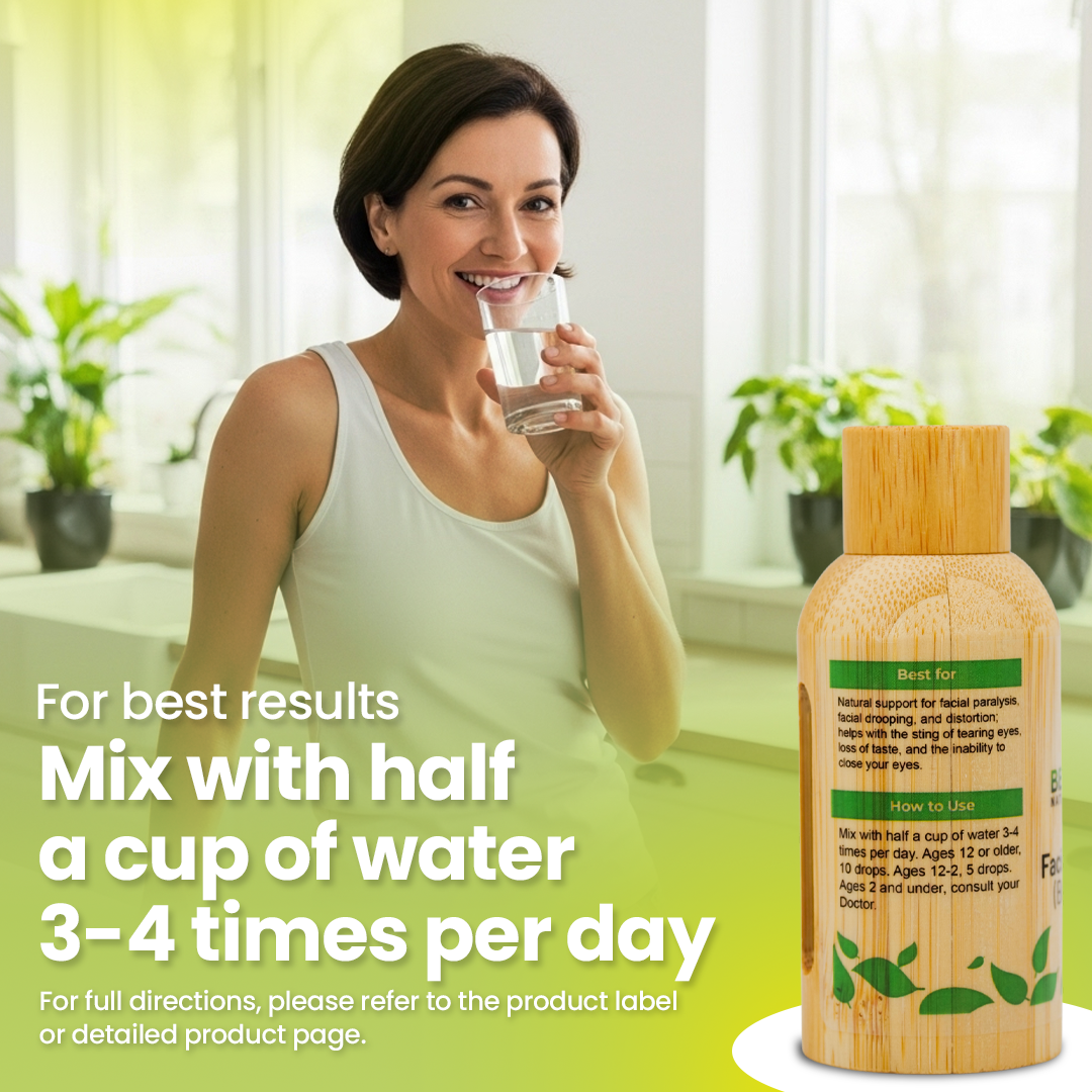Natural Remedy for Facial Paralysis (Bell’s Palsy) BM68