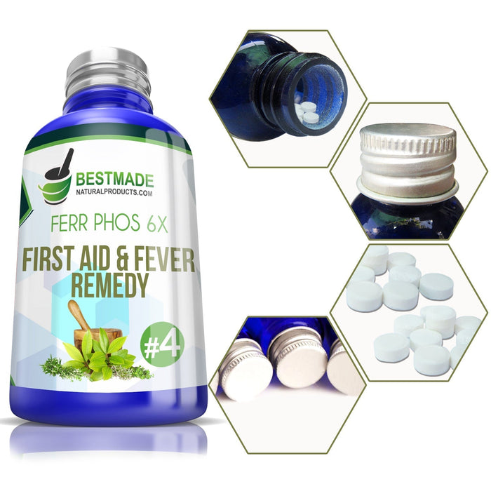 Ferrum Phosphoricum 6x | First Aid and Immune System Remedy 