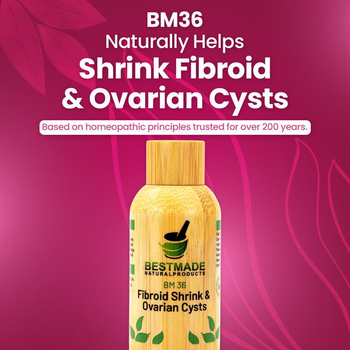Natural Fibroid Shrink & Ovarian Cysts Remedy BM36 30 mL