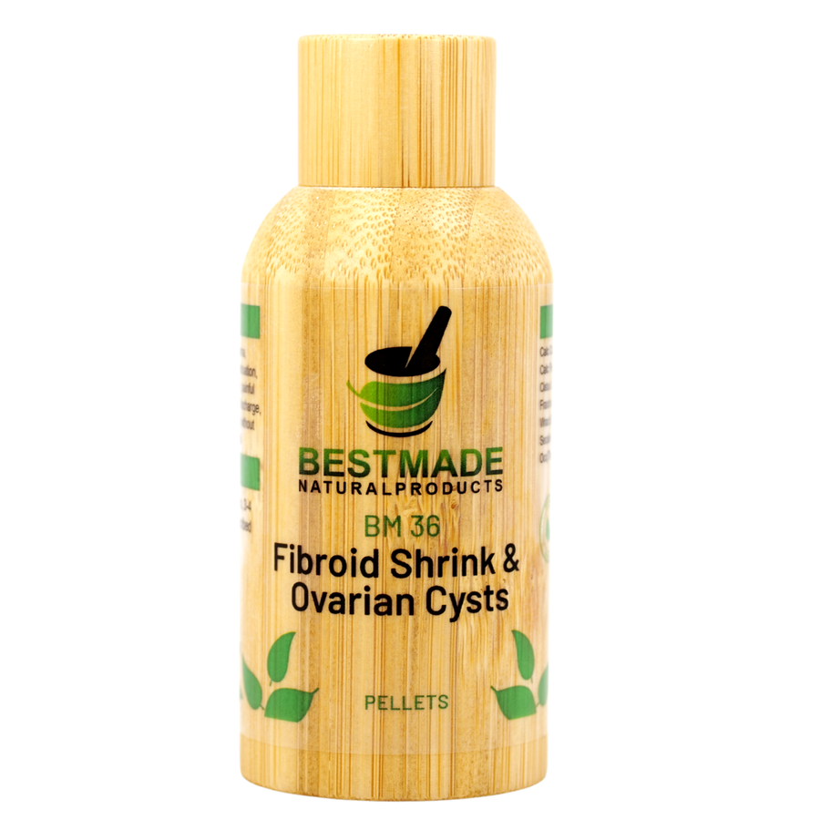 Natural Fibroid Shrink & Ovarian Cysts Remedy BM36 pellets