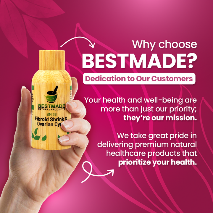 Natural Fibroid Shrink & Ovarian Cysts Remedy BM36 30 mL