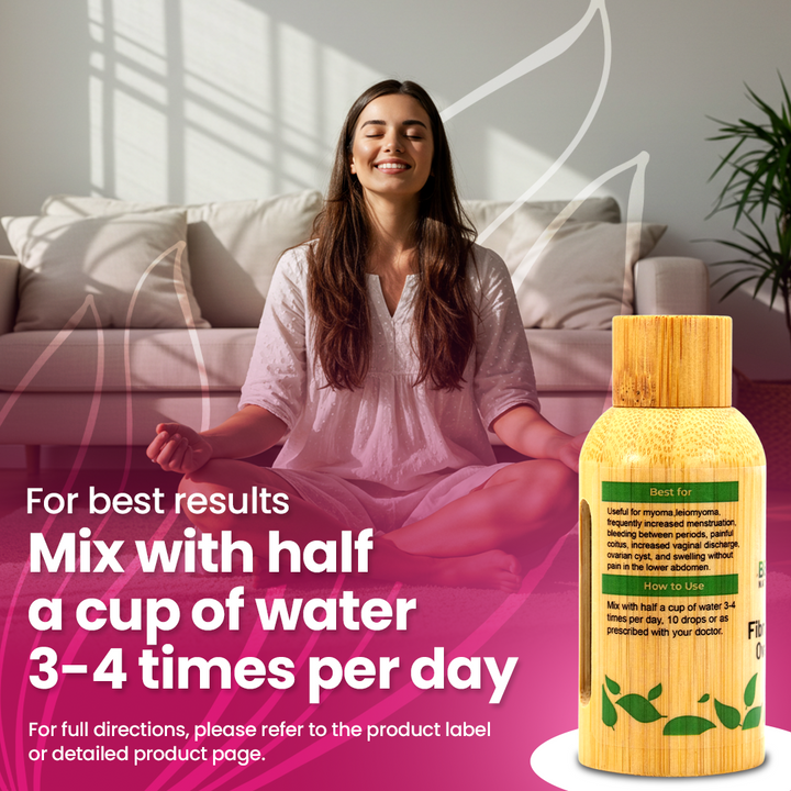 Natural Fibroid Shrink & Ovarian Cysts Remedy BM36 30 mL