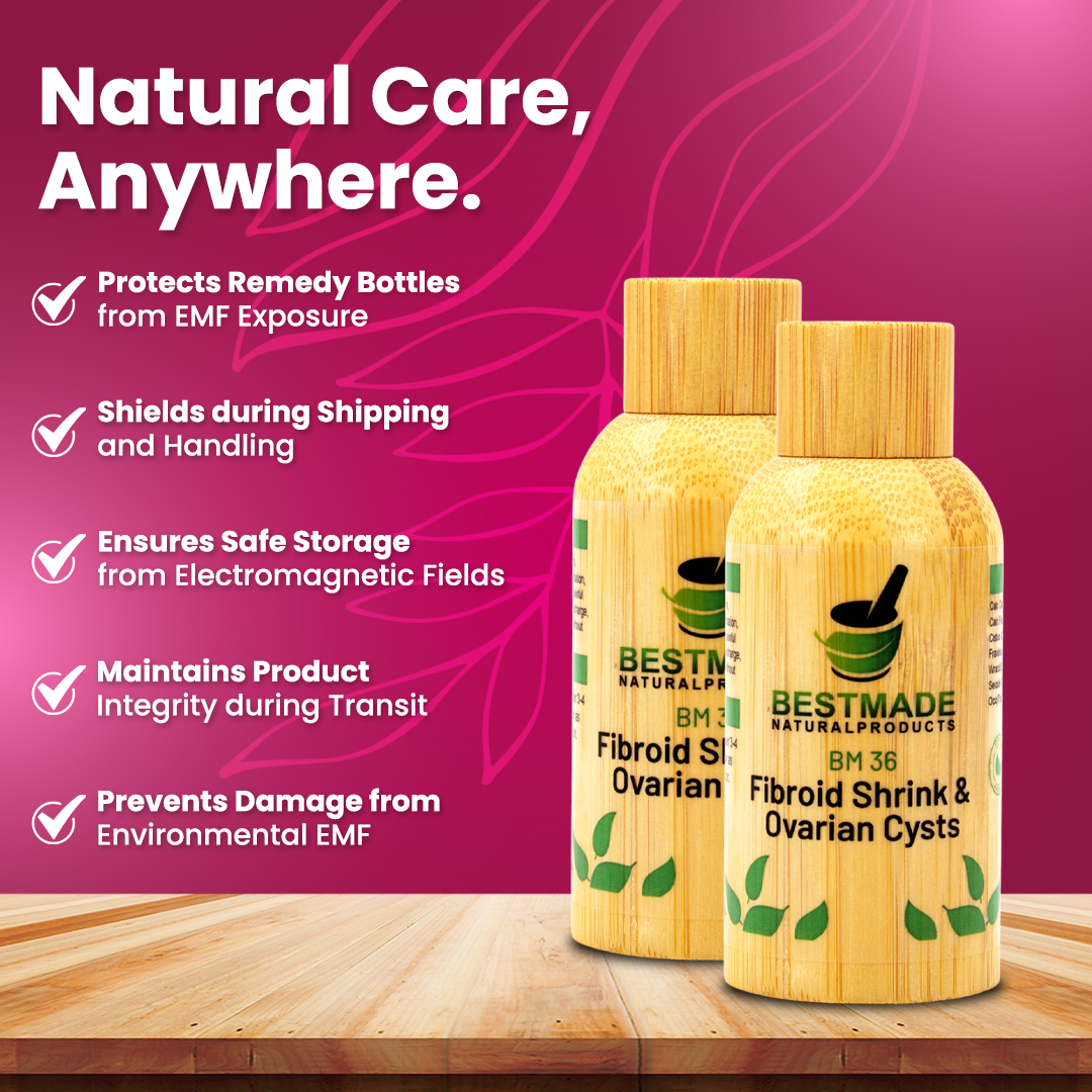 Double Pack Fibroid Shrink & Ovarian Cysts Remedy BM36 - BM