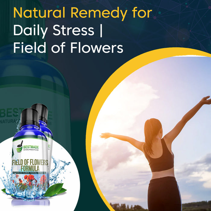 Field of Flowers | Natural Relief for Daily Stress - Organic