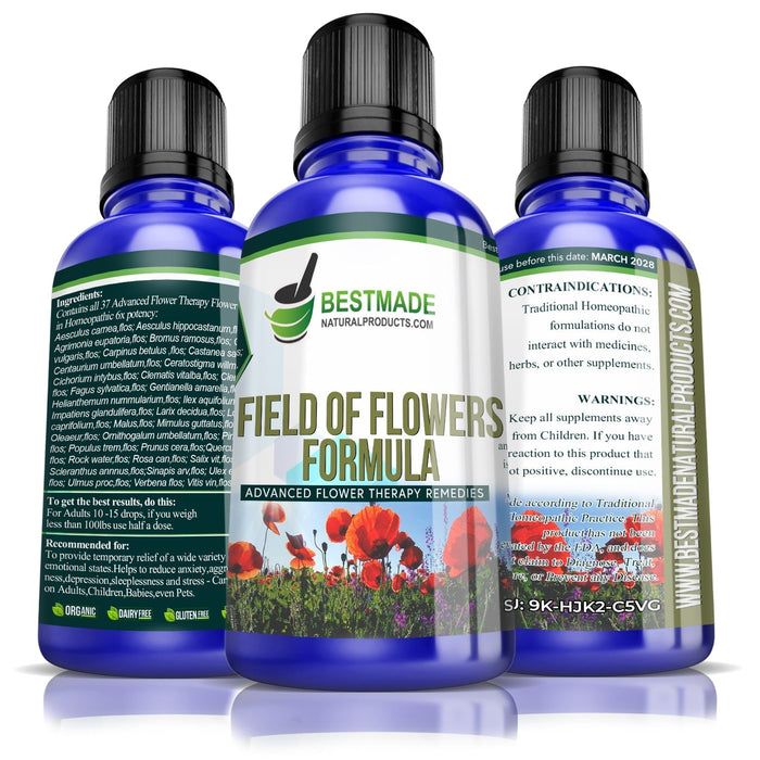 Field of Flowers | Natural Relief for Daily Stress - Organic