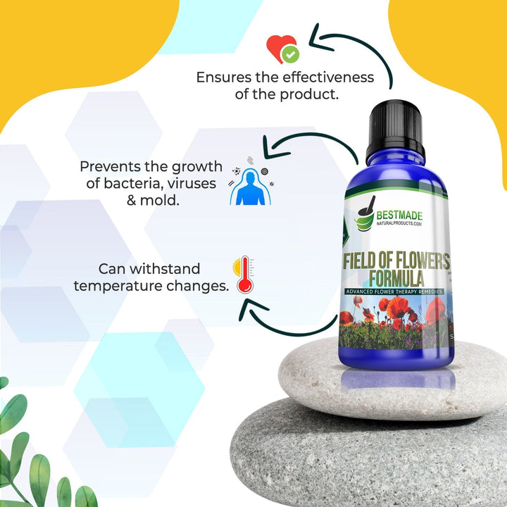 Field of Flowers | Natural Relief for Daily Stress - Organic