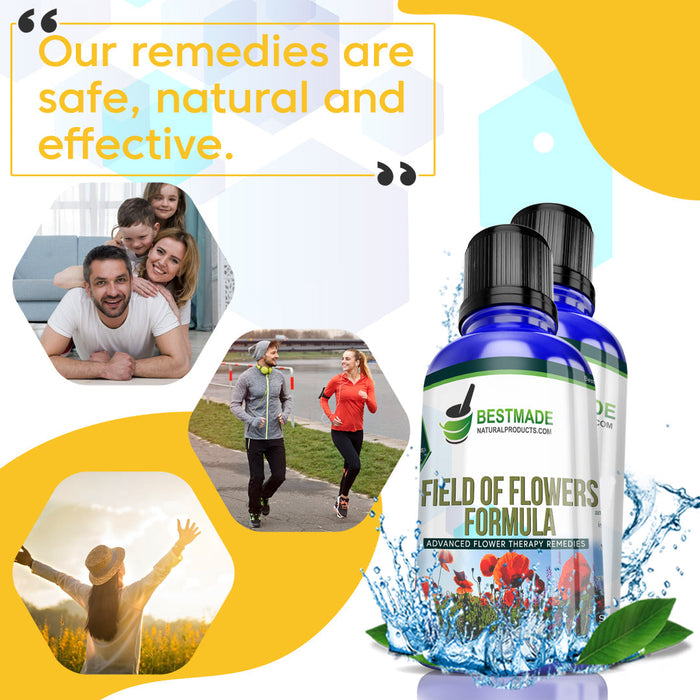 Field of Flowers | Natural Relief for Daily Stress - Organic