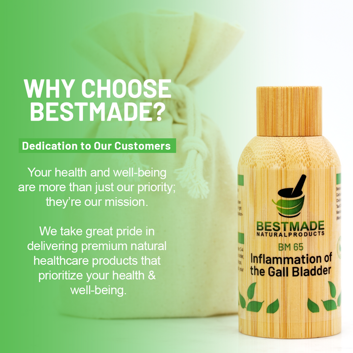 Gallbladder Inflammation Natural Remedy (BM65) - BM Products