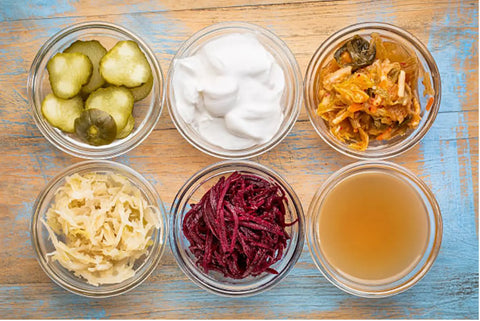 Fermented foods.