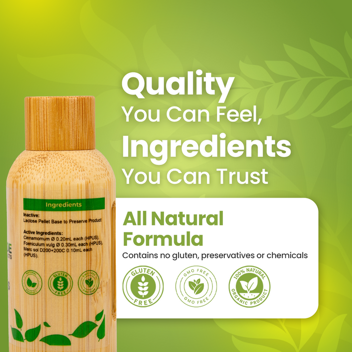 Halitosis Natural Remedy for Bad Breath BM249 - Helps