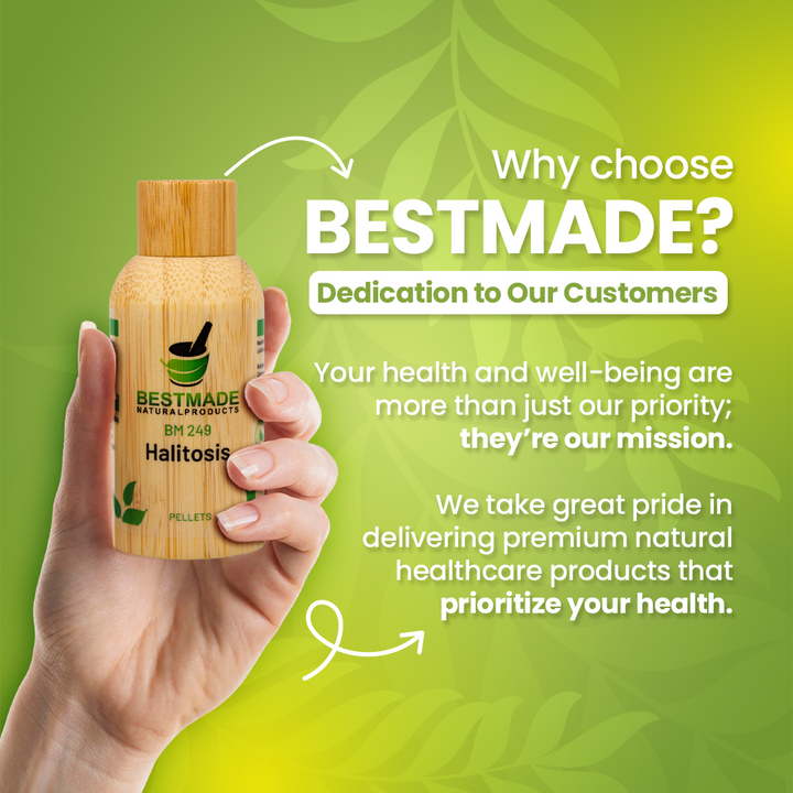 Halitosis Natural Remedy for Bad Breath BM249 - Helps