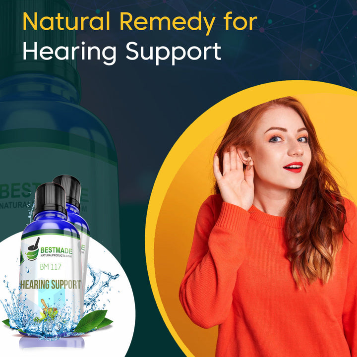 Hearing Support Natural Remedy (BM117) 30ml - BM Products