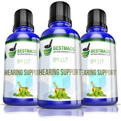 Hearing Support Natural Remedy (BM117) 30ml Triple Pack - SAVE 30%