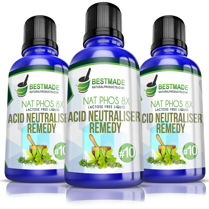 Heartburn Natural Remedy Vegan & Lactose Free Triple Pack